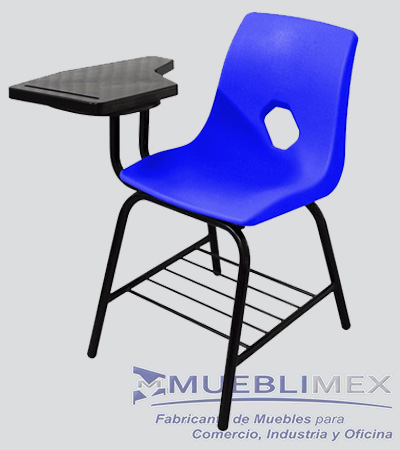 BUTACA DE CONCHA CON PALETA PARA PRIMARIA